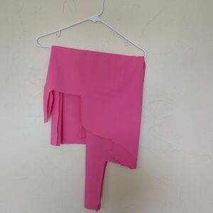 Bubble gum pink Lycra fabric